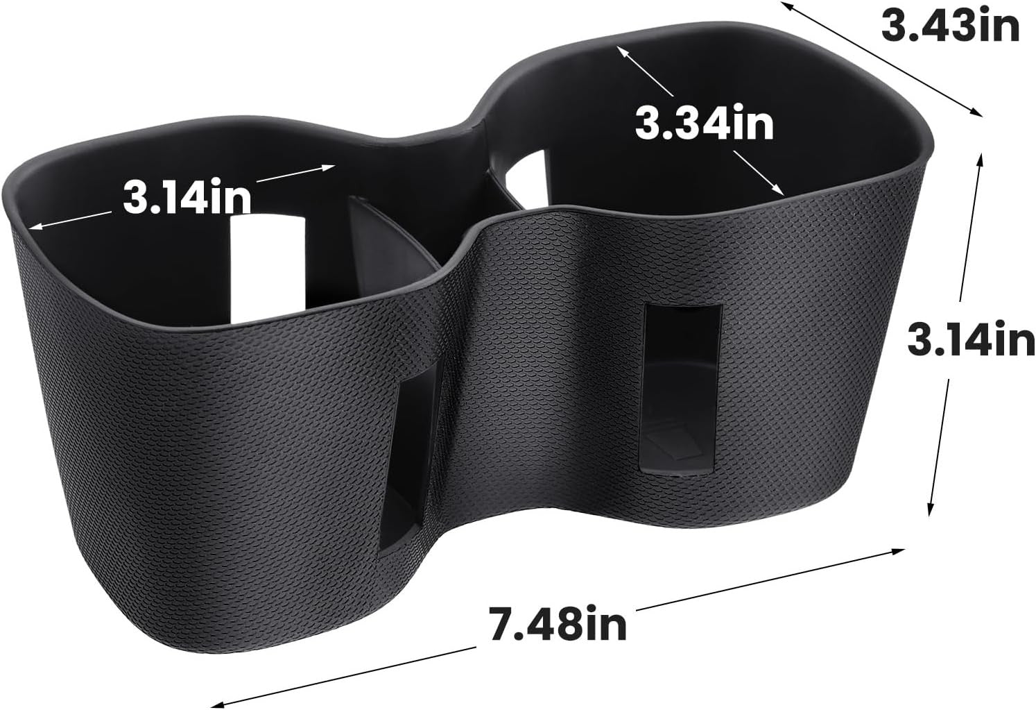 Cup Holder Insert for Honda CRV 2023 2024 2025 2026, Center Console Cup Holder