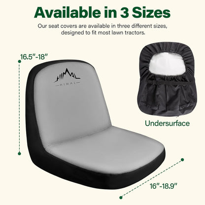 Riding Lawn Mower Seat Cover, Durable 600D Polyester Oxford Durable Tractor
