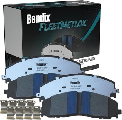 Fleet Metlok MKD1680FM Semi-Metallic Front Brake Pads for Ford F-250 Super Duty
