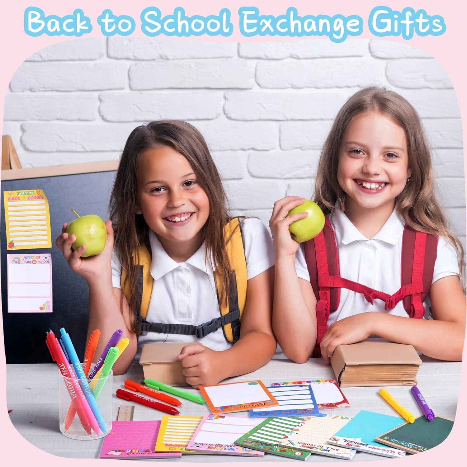 36 Sets Back to School Gifts for Students Welcome Back Sticky Notes Pens Notepad