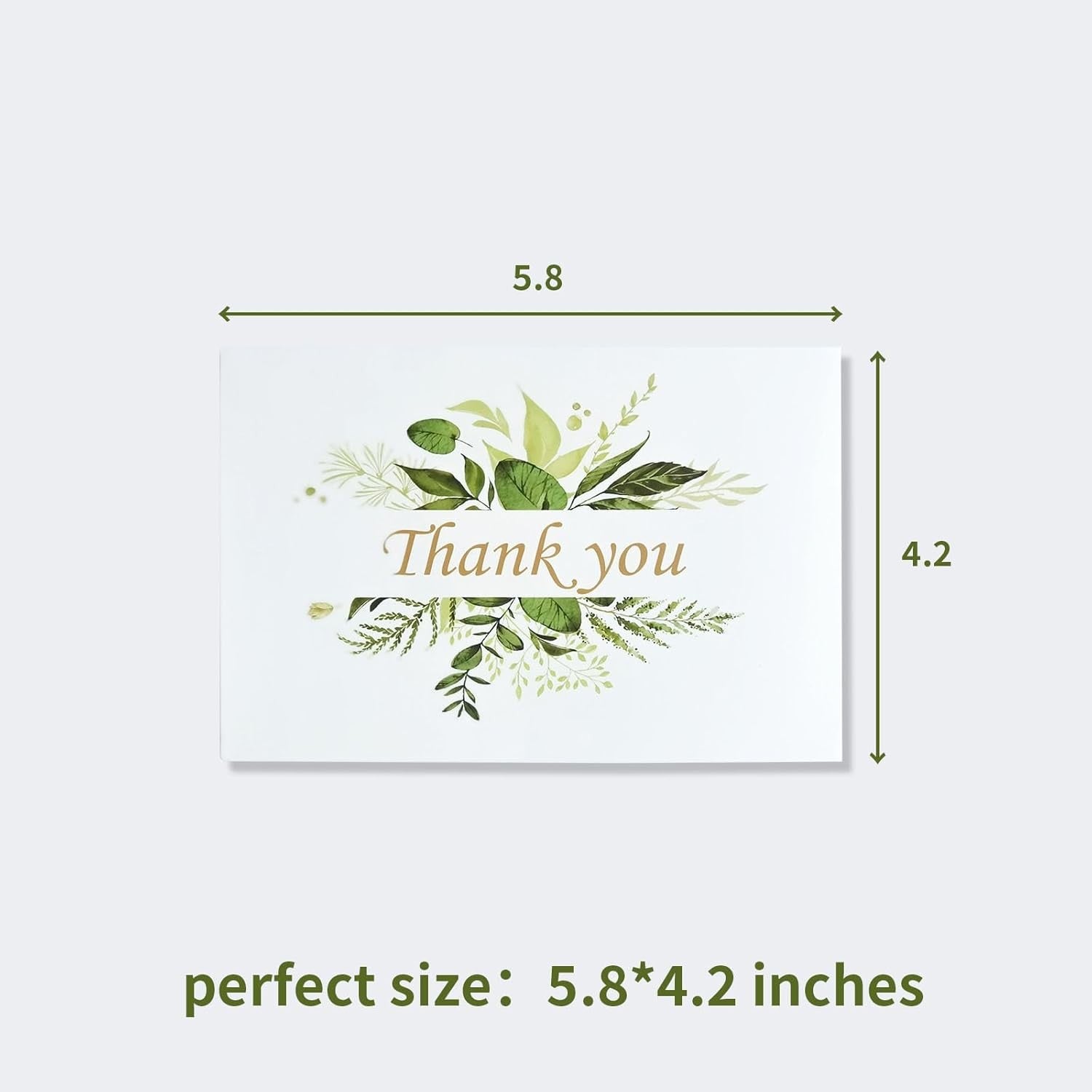 30-Pack Floral Thank You Cards, Includes Envelopes & Stickers for Multiple