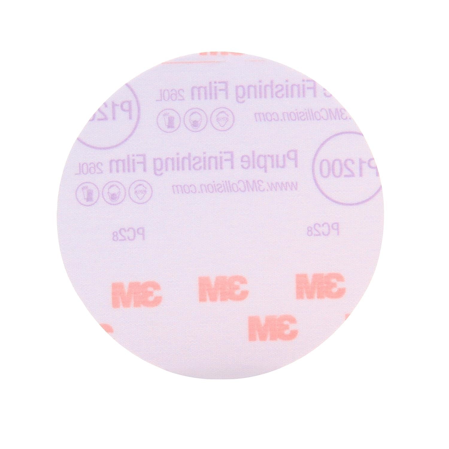 30568 Hookit Purple 5" P1200 Grit Finishing Film Disc