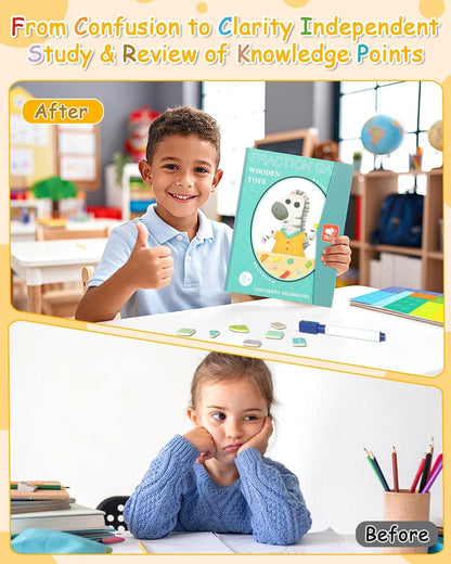 Magnetic Fraction Demonstration Book, Fraction Tiles & Circles Set | Educational