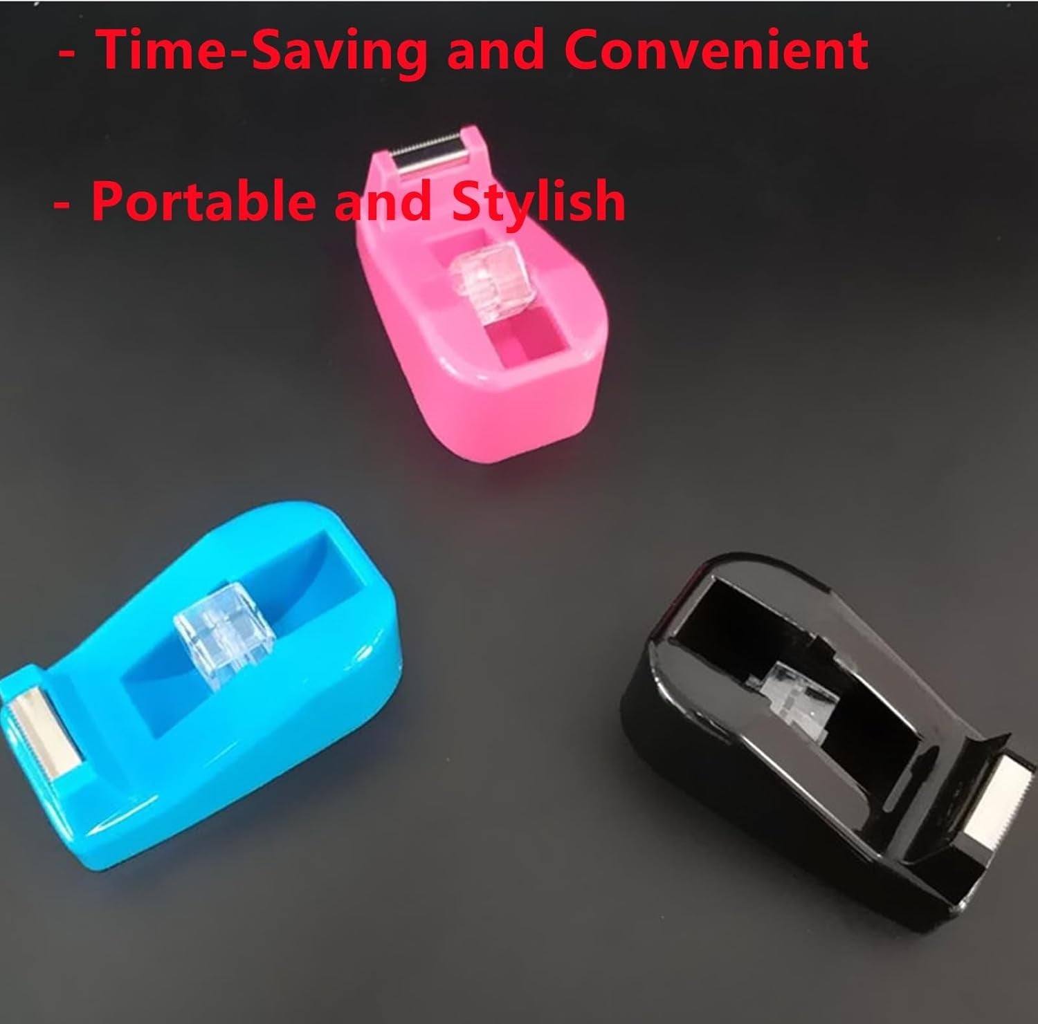 Desktop Tape Dispenser, Desk Tape Dispenser, Weighted Tape Roll Dispenser