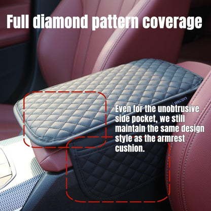 Comfortable Car Center Console Cushion Armrest Dog Cat Paws Protect Cover