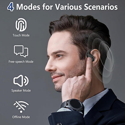 Translator Earbuds Real Time, Two-Way Language Translator Earbuds with Charging