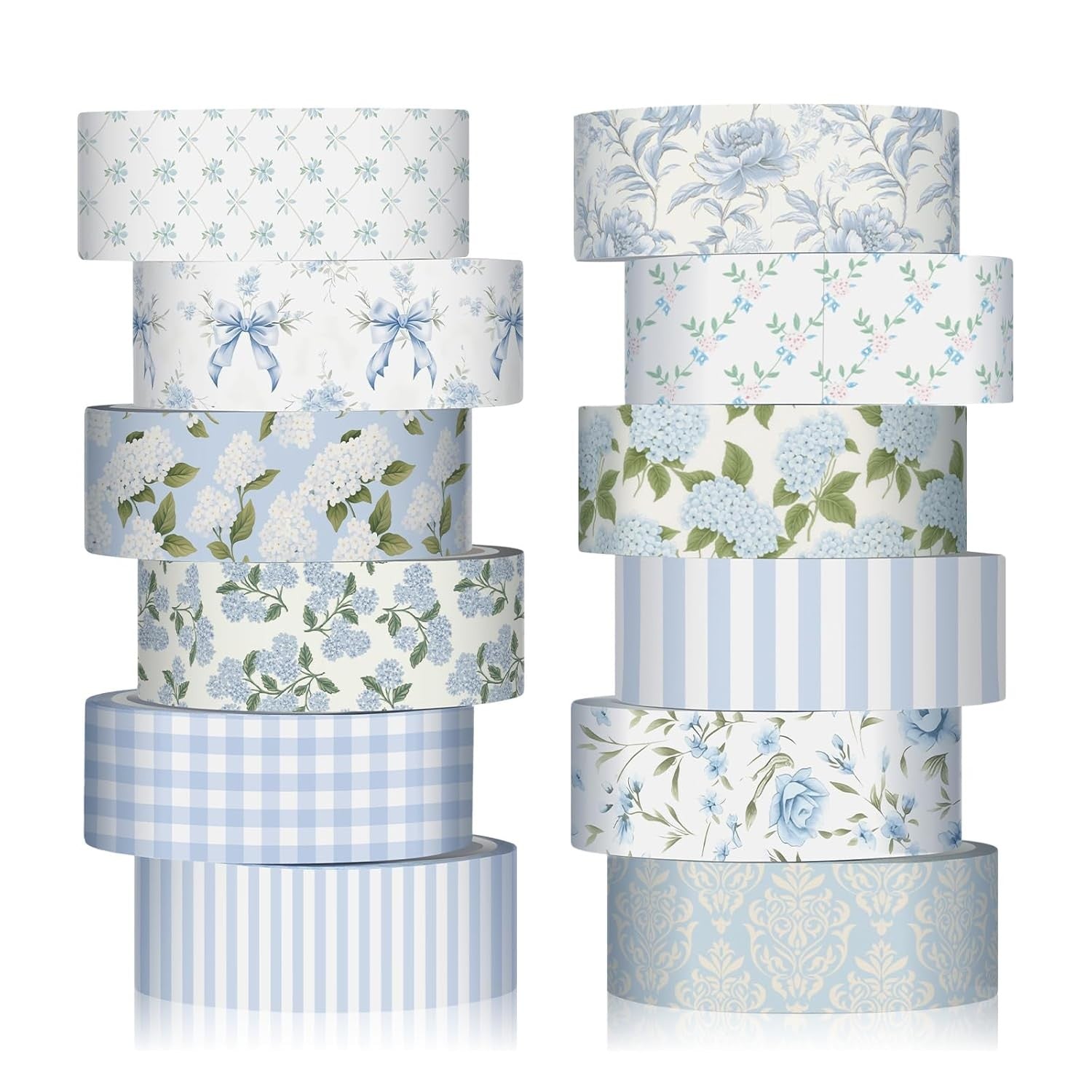 6 Rolls Packaging Tape 50 Yard x 2 Inch Decorative Printed Random style shipping