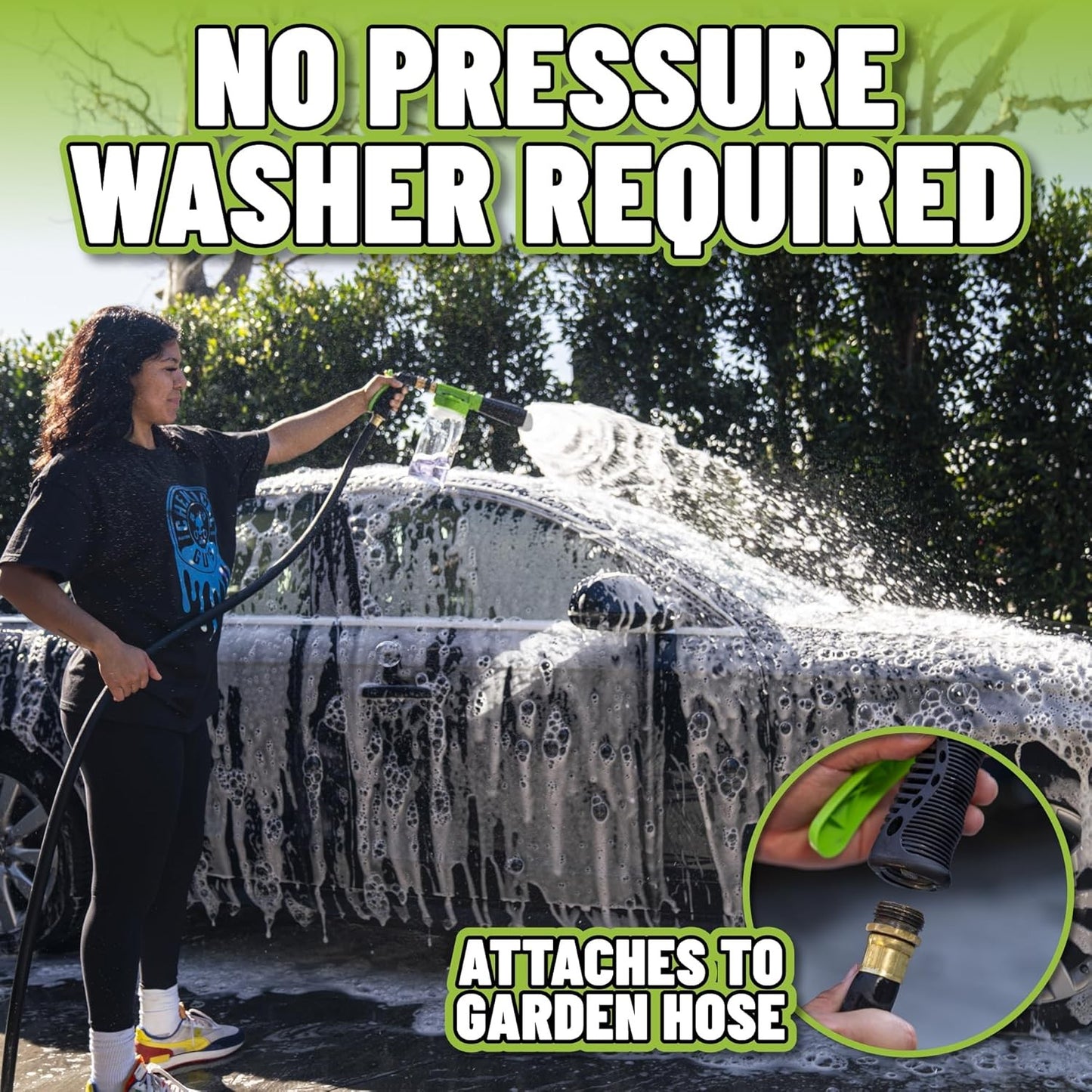 Chemical Guys TORQ Foam Blaster 6 Pro Garden Hose Foam Gun ACC_326