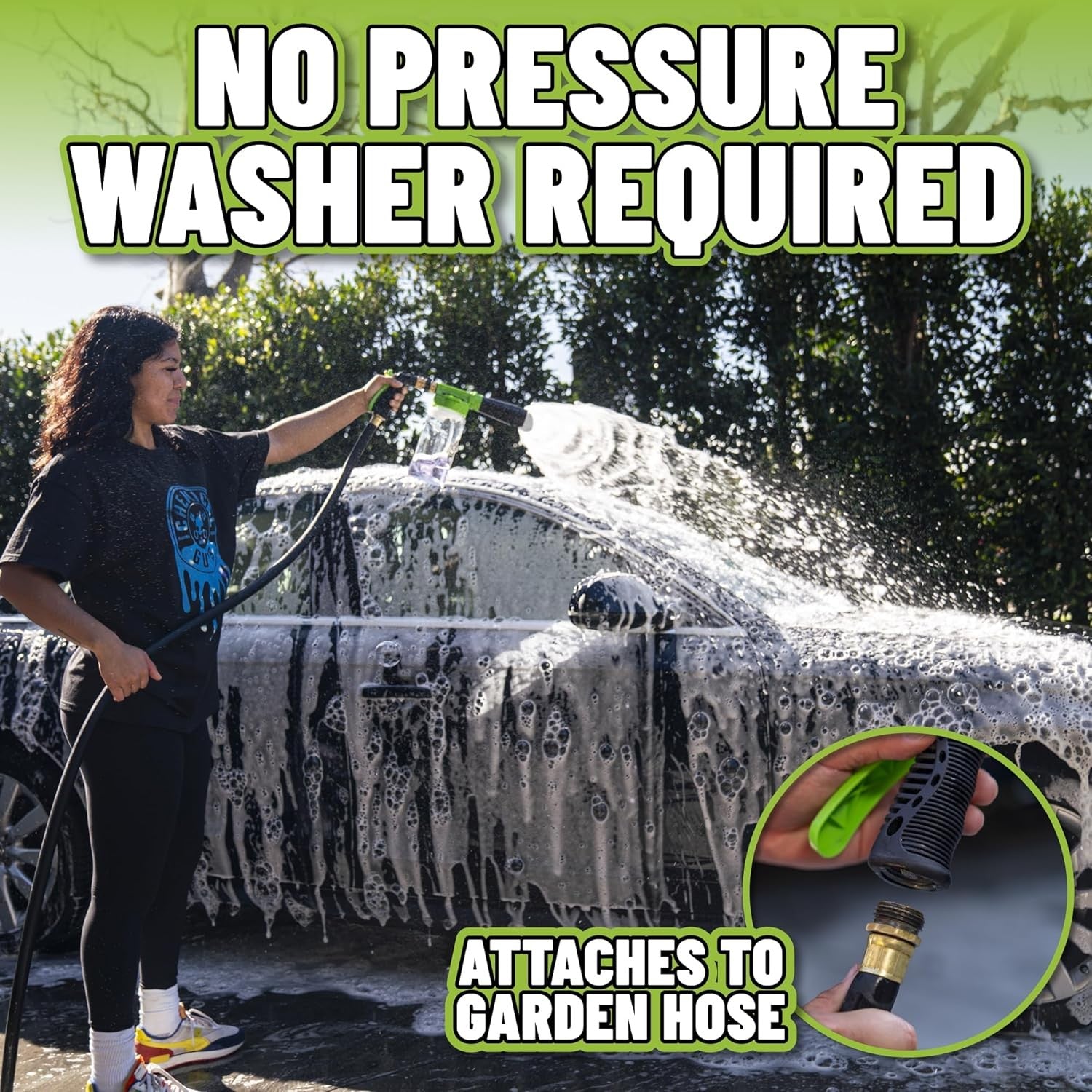 Chemical Guys TORQ Foam Blaster 6 Pro Garden Hose Foam Gun ACC_326