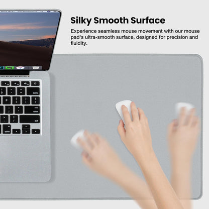 Waterproof Mouse Pad with Durable Stitched Edge, XL Gaming Keyboard Pad