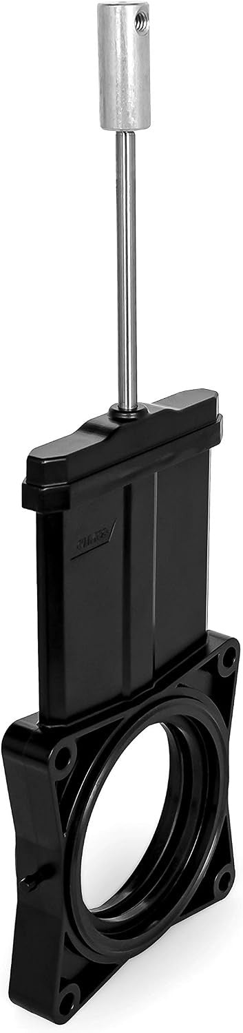 RV Sanitation System 3" Waste Valve with 72" Cable Extension Kit for Sidewall