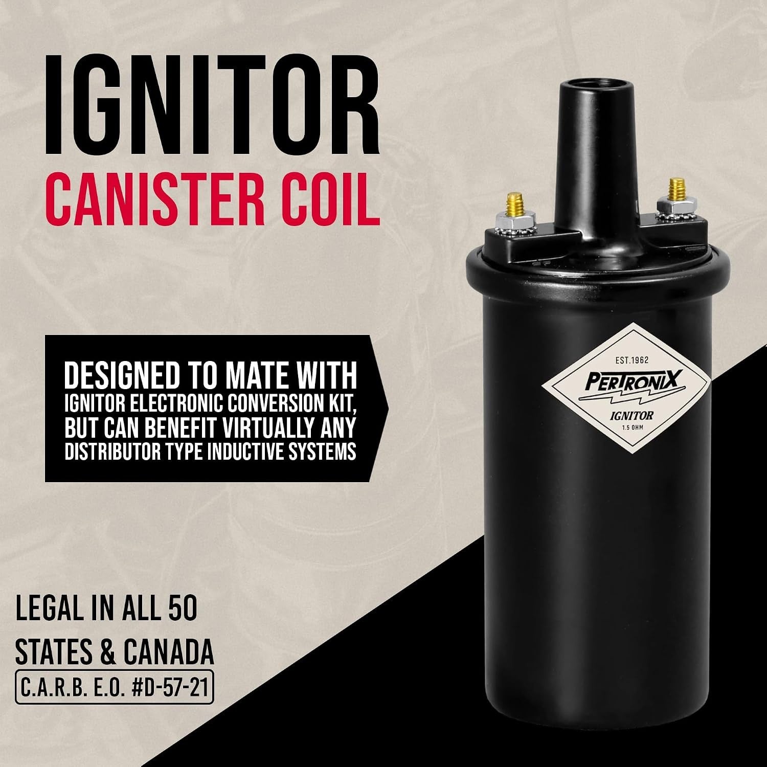 Flame-Thrower Ignition Coil 40,000 Volt - 12V High Output Performance 40011