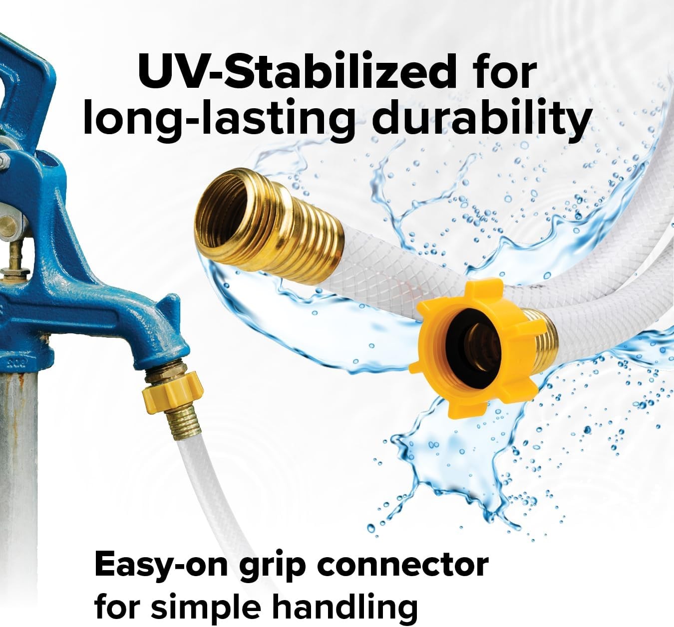 TastePURE 4-Ft Water Hose - RV Drinking Water Hose Contains No Lead No BPA
