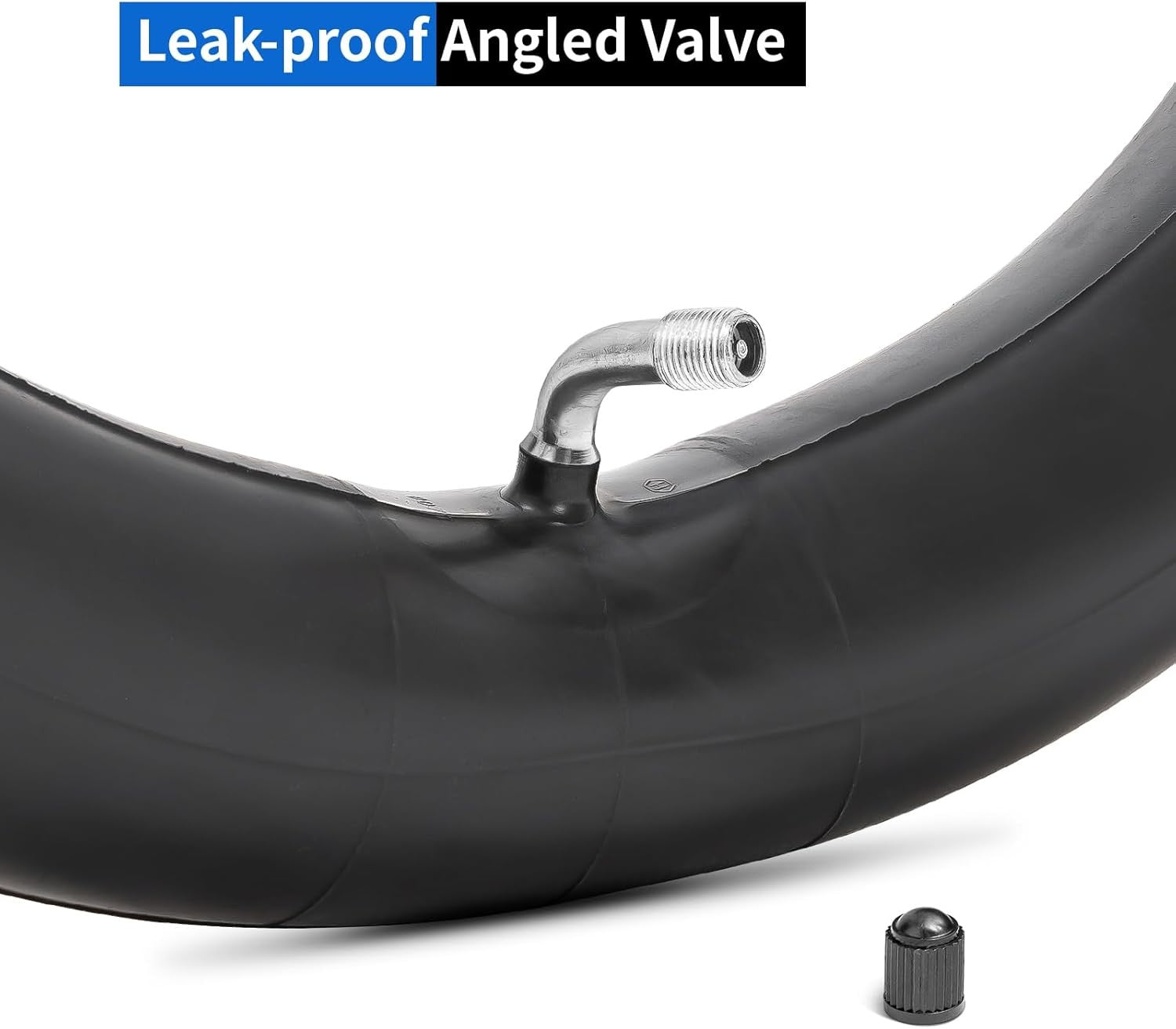 14x2.125 Butyl Bike Inner Tube 14 Inch Bike Tube with CR202 Bent Valve Stem 2Pcs