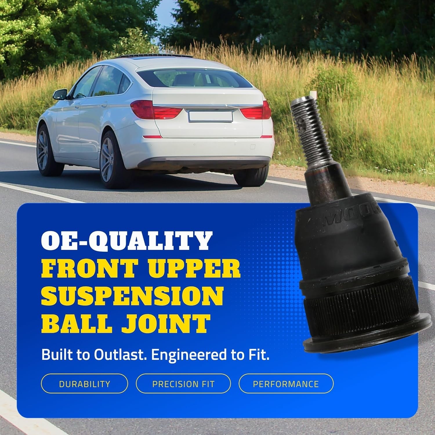 Steering Drag Link - Heavy Duty Ball Joint for Chevrolet Silverado Front & Upper