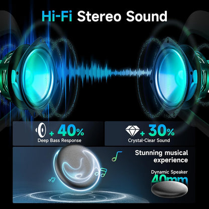 Motorcycle Helmet Headset Speaker, RS-S Motorbike Helmet Headphone HiFi/Noise