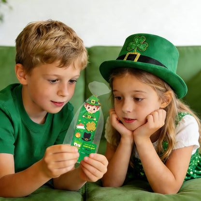 36 Sets St Patricks Day Crafts for Kids Foam DIY Bookmarks Ornaments Craft Kits