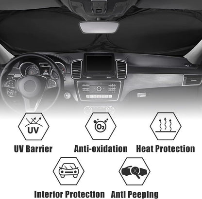 Sea Turtles Car Windshield Sun Shade Foldable Sunshade Front Window Cover