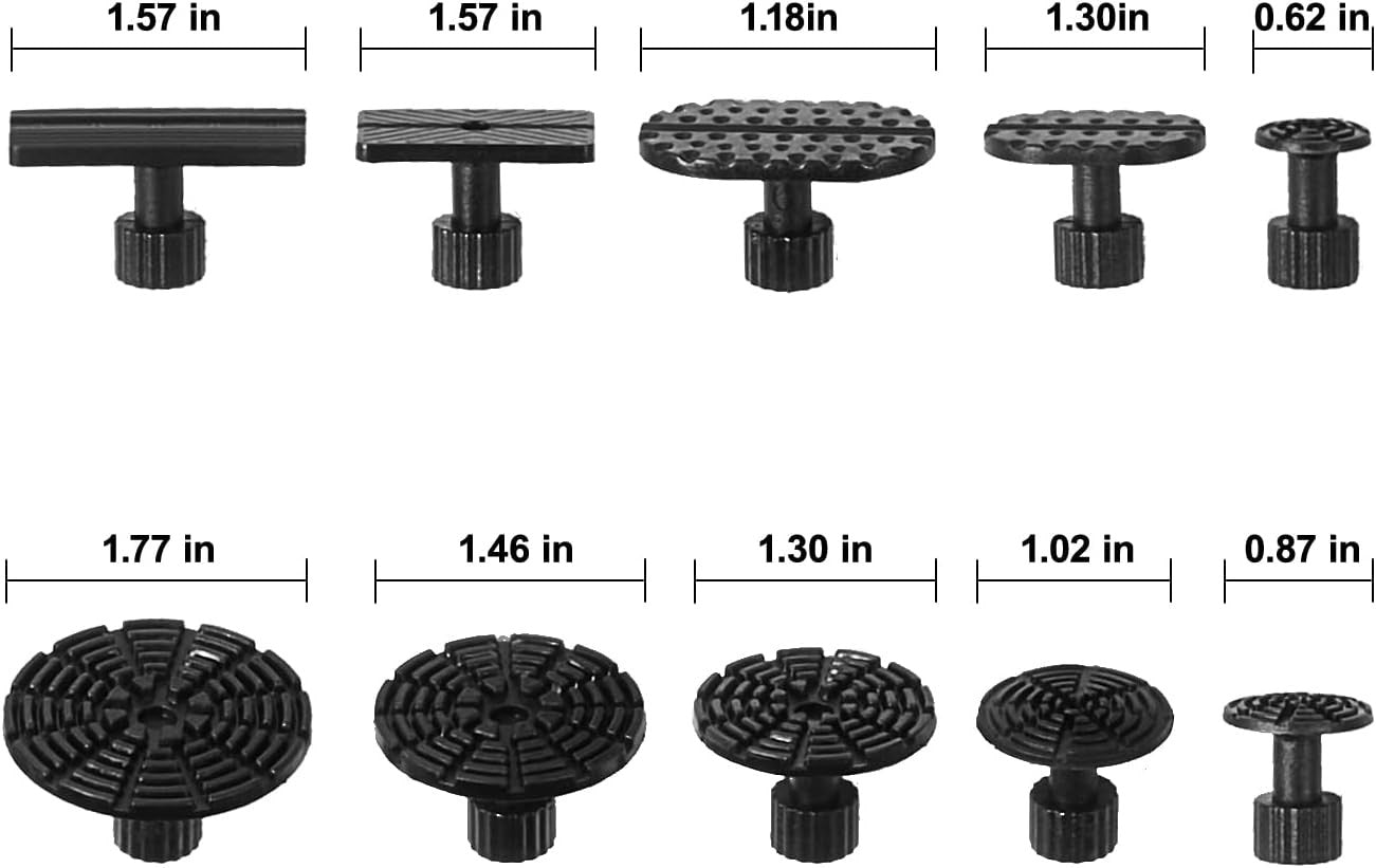 73 PCS Dent Repair Kit, Auto Car Body Paintless Dent Removal Tool Kit, Golden