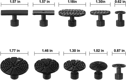 73 PCS Dent Repair Kit, Auto Car Body Paintless Dent Removal Tool Kit, Golden