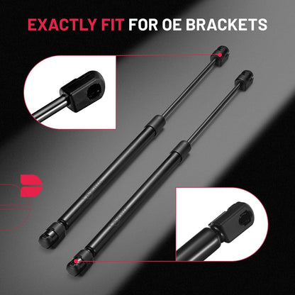 C16-09209 16 inch 38 Lbs (169 N) Camper Shell Shocks Lift Support Gas 2 PCS