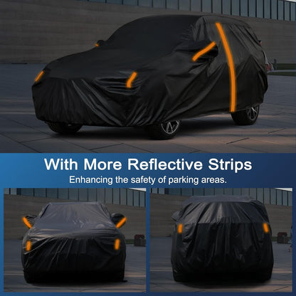 Car Cover for Audi Q8 2019-2025, SUV Full Car Cover Waterproof All Weather