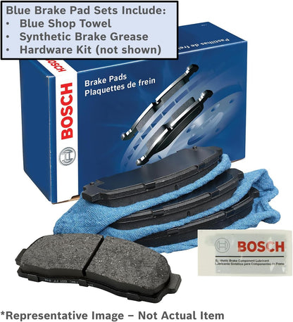 BE1210H Blue Ceramic Disc Brake Pad Set With Hardware With Select Lexus HS250h