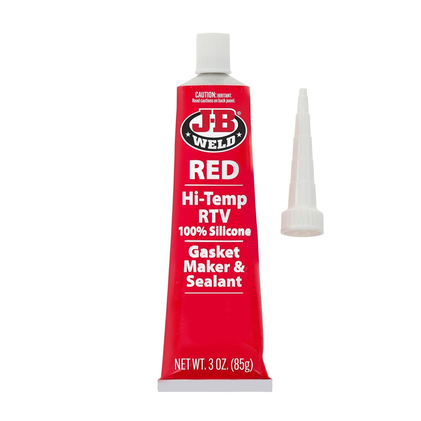 31314 Red High Temperature RTV Silicone Gasket Maker and Sealant - 3 oz. - 2Pack