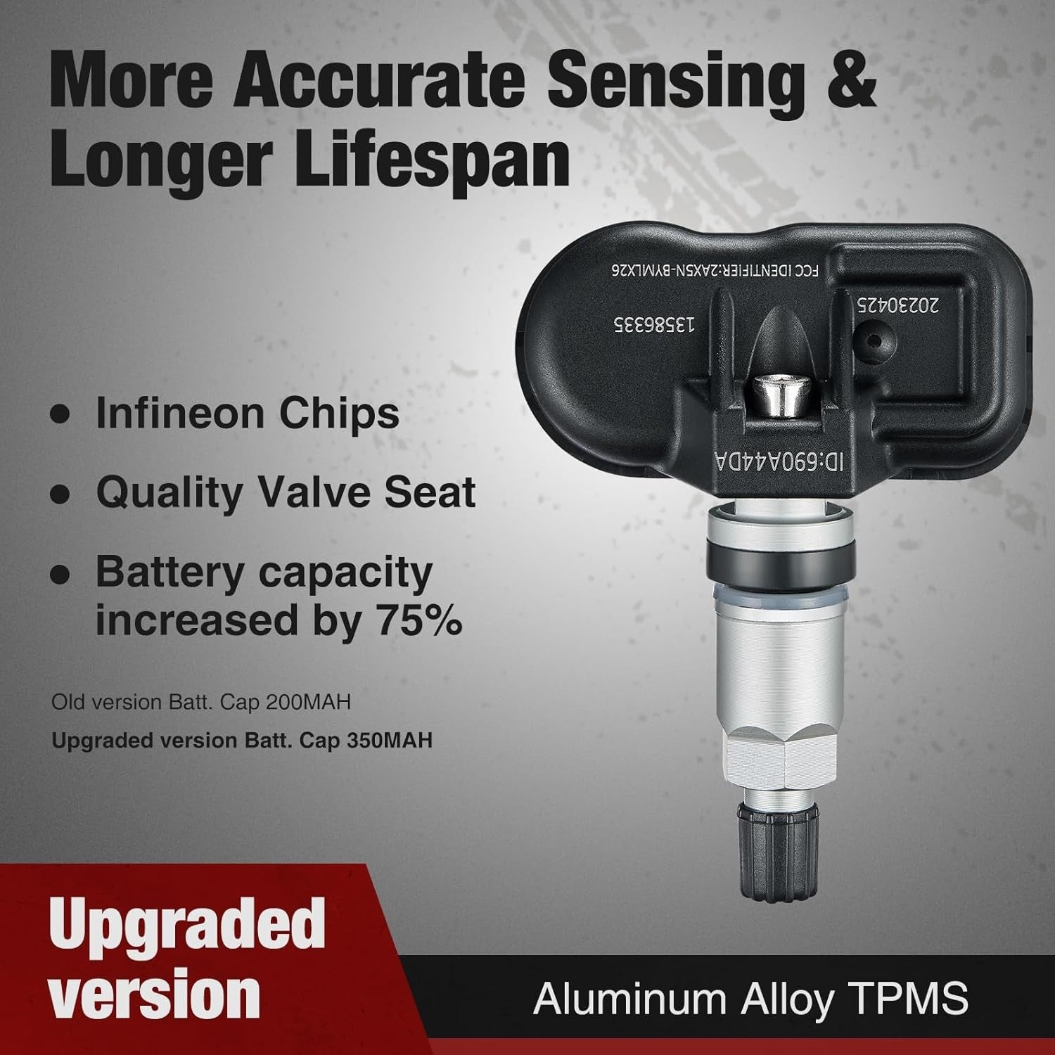 Upgrade TPMS Sensor 2006-2020 GM 315Mhz Tire Pressure Monitoring Sensor