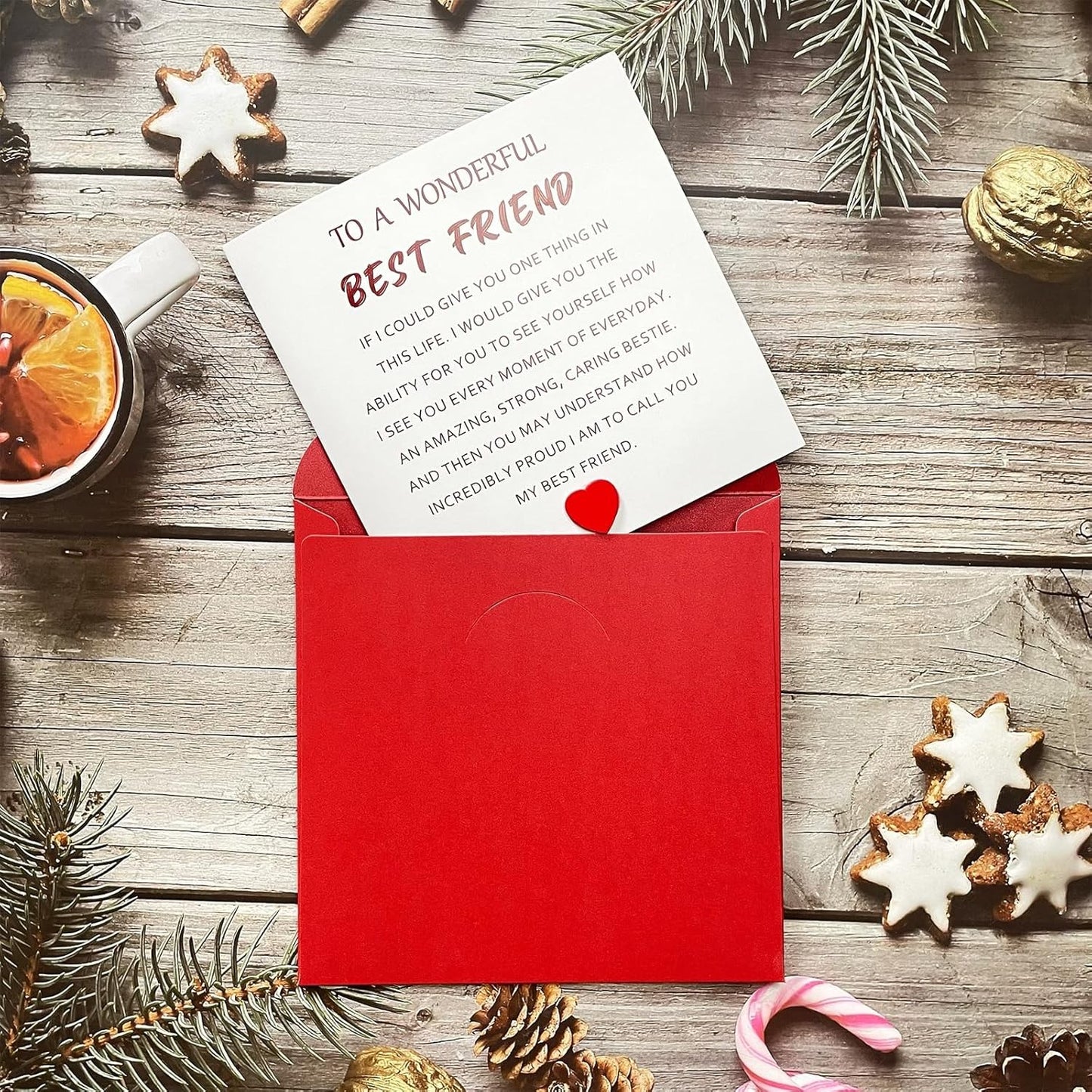 Special Bestie Birthday Card, Greeting Card for Best friend Sentimental Birthday