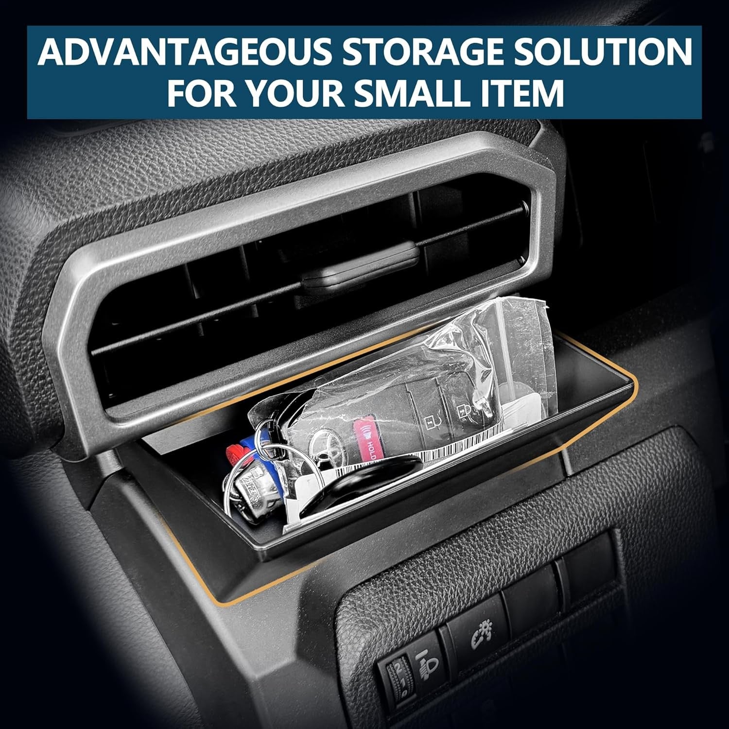 Car Air Vent Storage Box for Toyota Tacoma 2024 2025 2026 Accessories,Air Vent