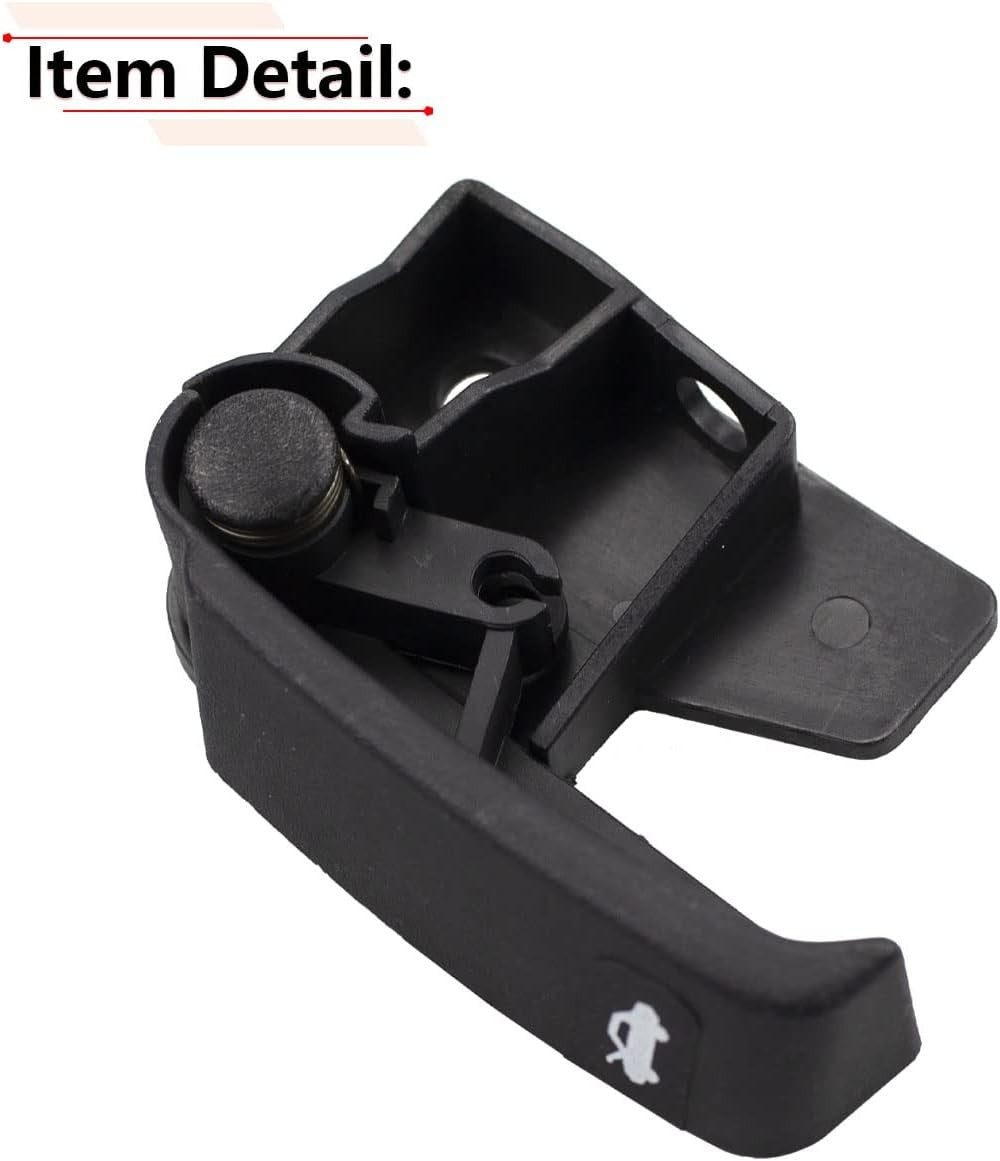 Hood Release Handle Compatible with Chevy Silverado 1500 2500 3500 Suburban