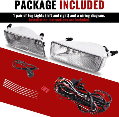 Fog Light Pair with 2006-10 Ford Explorer/Explorer Sport Trac Halogen Fog Lamp