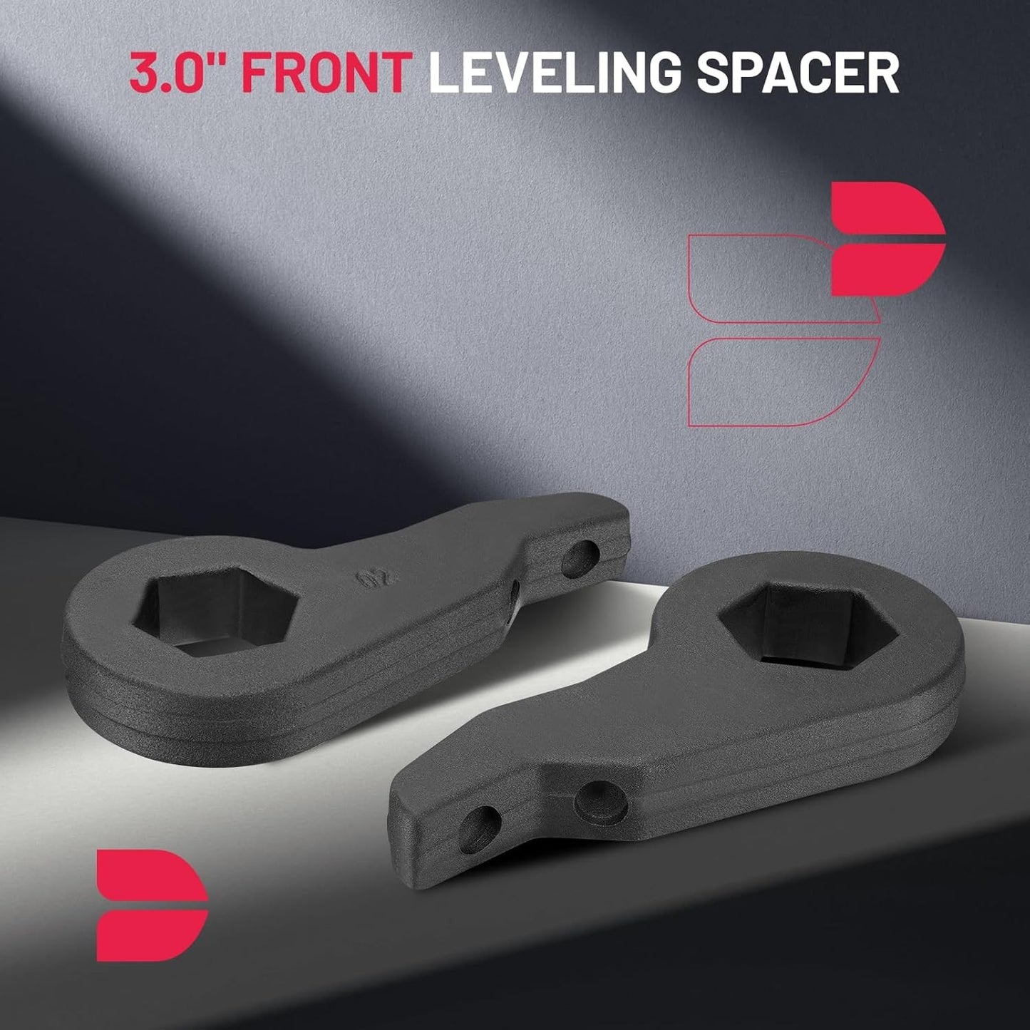 3" Front Leveling Lift Kits Compatible with 1999-2007 Chevy Silverado 1500 4WD
