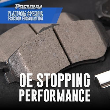 Premium SBC1917 Ceramic Front Brake Pads for Hyundai Santa Fe 2018-2017