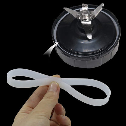 4 Pack Rubber Gaskets Replacement Seal White O-Ring for Ninja Blender
