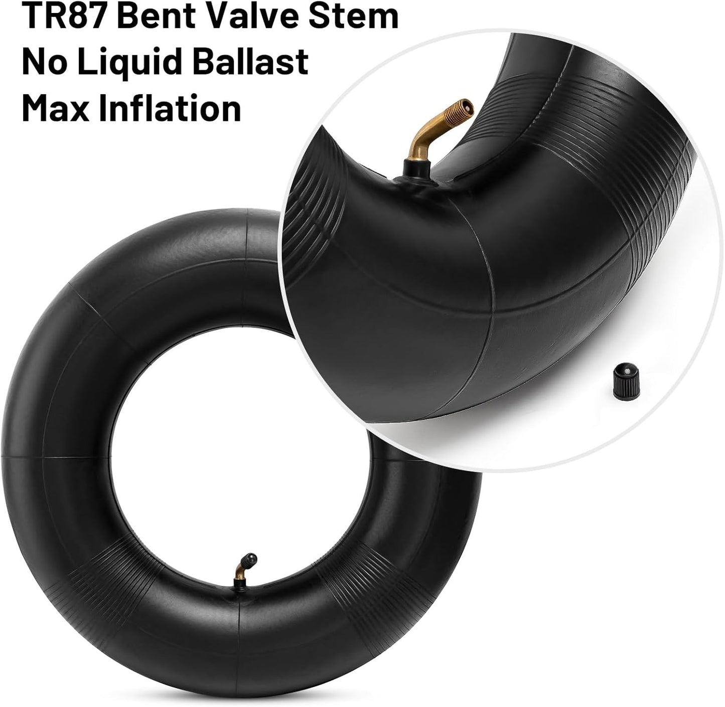 Heavy Duty 4.80-8/4.00-8 Inch Replacement Tire Inner Tube, 4.80/4.00-8 Innertube