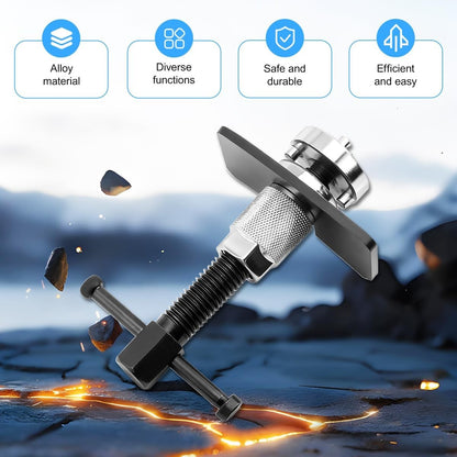 Car Brake Piston Wind Back Tool, 5PCS Vehicle Brake Caliper Piston Rewind Kits