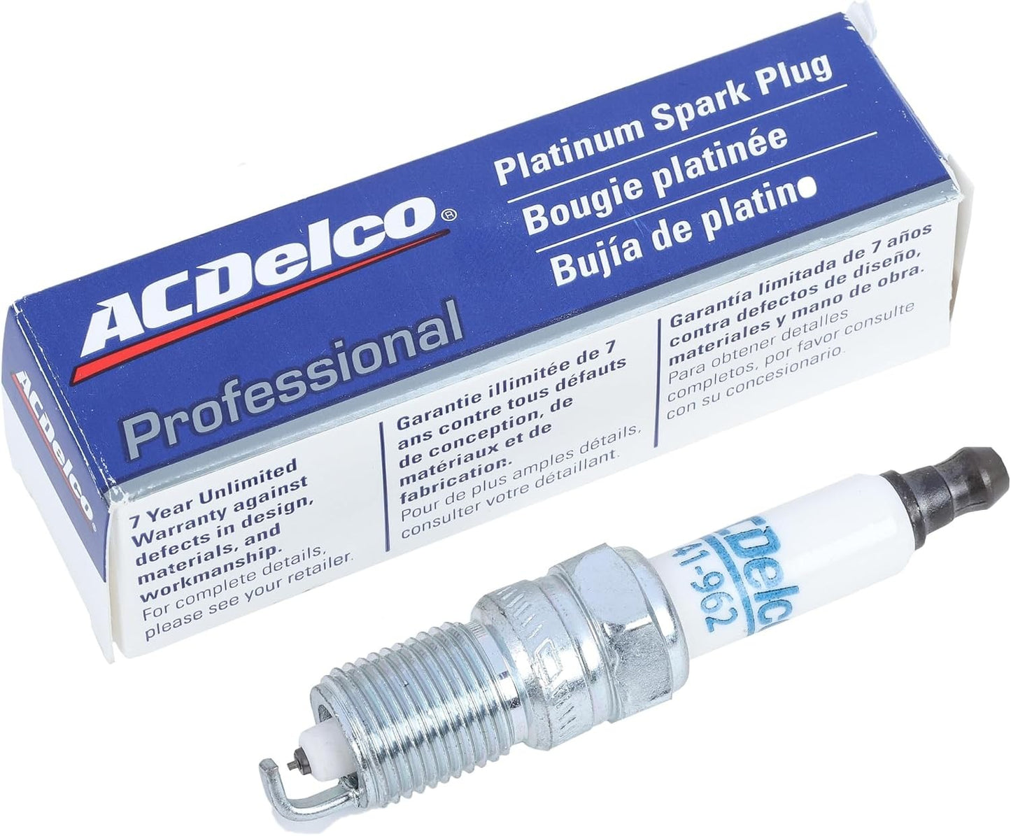 GM Original Equipment 41-962 (19299585) Double Platinum Spark Plug (Pack of 1)