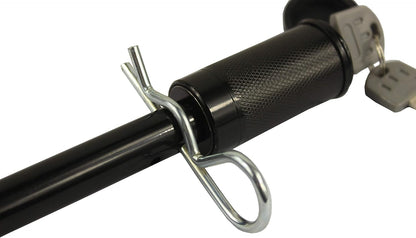 Hitch Pin Lock Set 2 Hitch Pins 1/2" and 5/8" with 1 Shared Lock Keyed Alike