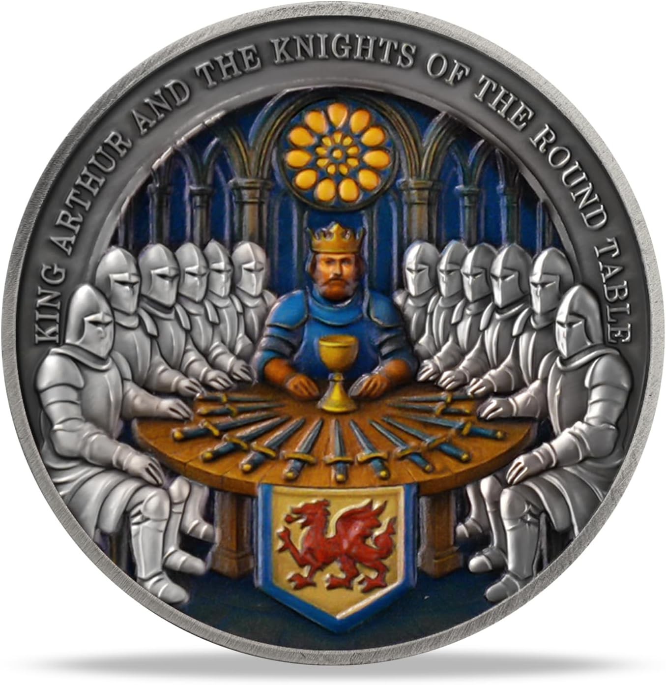Knights Templar Roundtable Design Challenge Coin