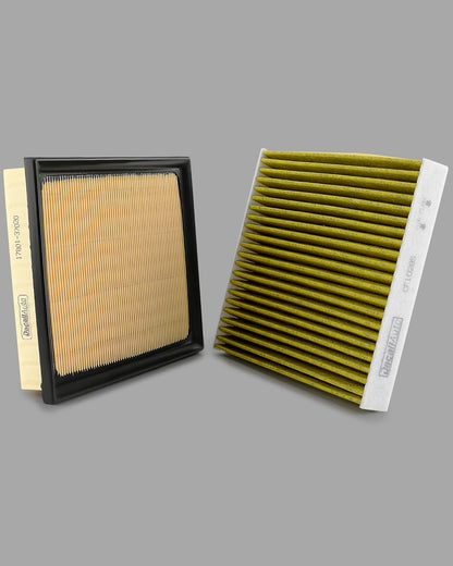 Air Filter Set for Toyota Hybrid Prius/Prius Plug-In/Prius V(2010-18)