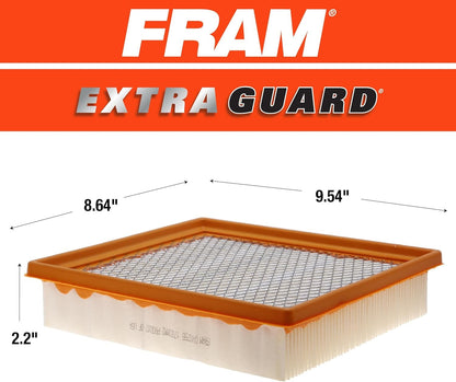Extra Guard CA10755 Replacement Engine Air Filter for Select Lexus, Toyota, Jeep