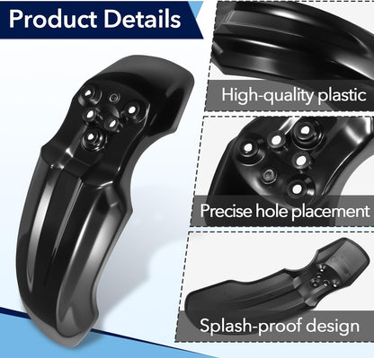 2Pcs Motorcycle Front Wheel Mudguard with CRF50 Style 125CC Pit PRO Trail Dirt