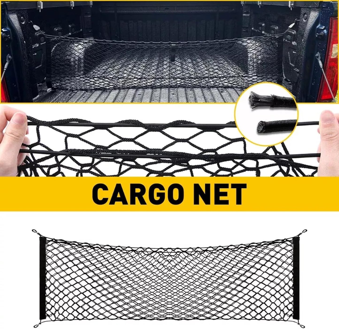 for Honda CRV Envelope Style Truck Bed Cargo Net Fits 2013-2026 CRV Accessories