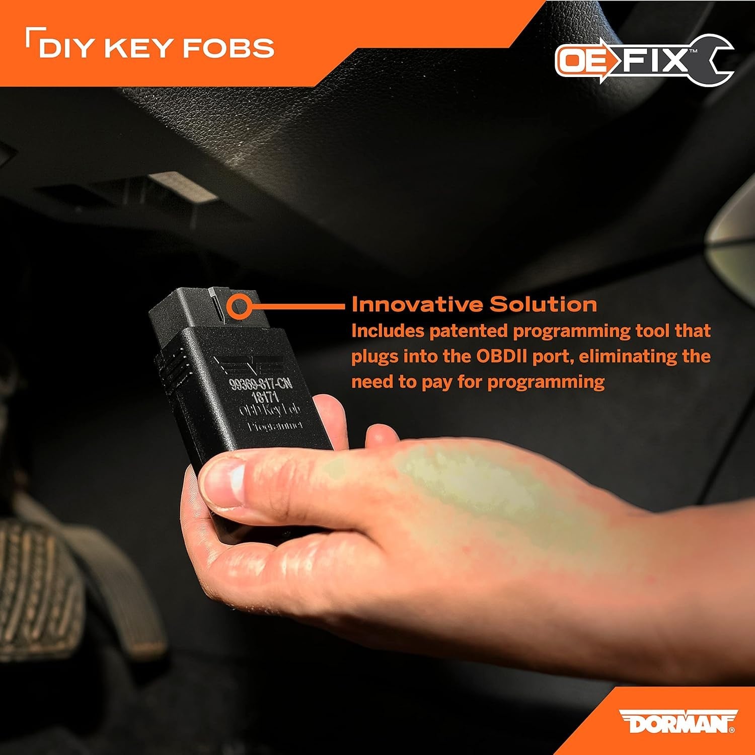 99160 Patented Keyless Entry Remote 4 Button with Select Chevrolet / GMC Models