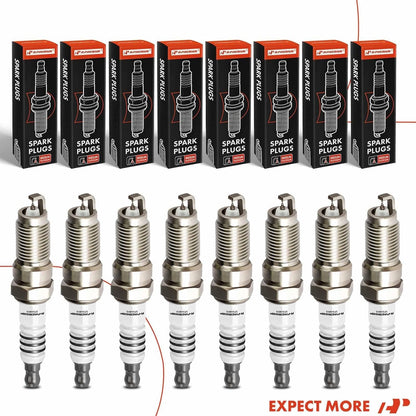 Iridium Platinum Spark Plugs with Ford F-150 F-150 Heritage Mustang, Crown 8 PCS