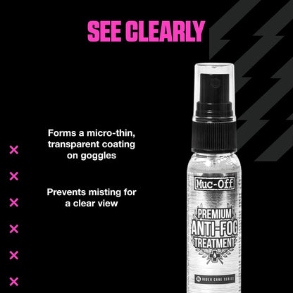 Premium Anti-Fog Treatment 30 Milliliters Long-Lasting Intensive Anti-Mist Spray