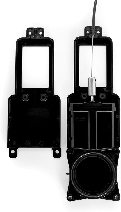 RV Sanitation System 3" Waste Valve with 72" Cable Extension Kit for Sidewall