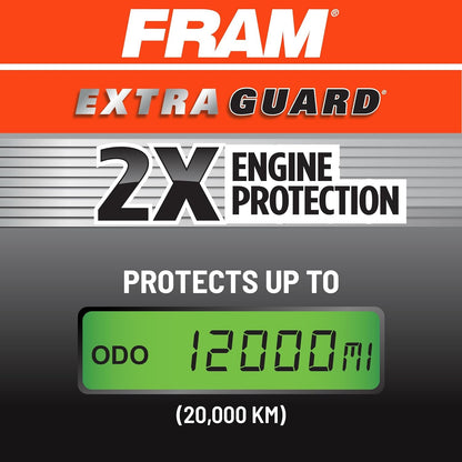 Extra Guard Flexible Panel Engine Air Filter Replacement Easy Install w/Advanced
